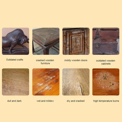 Natural Beeswax Wood Polish For Floor And Furniture Renovation