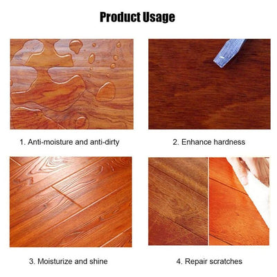 Natural Beeswax Wood Polish For Floor And Furniture Renovation