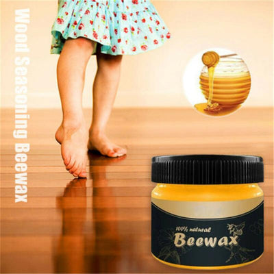 Natural Beeswax Wood Polish For Floor And Furniture Renovation