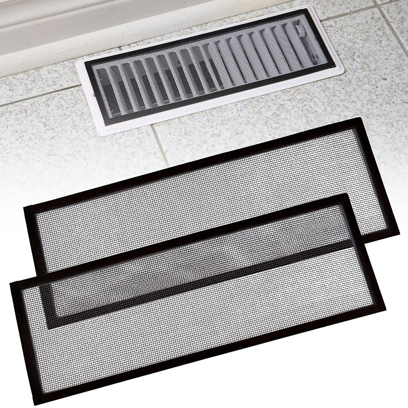 Magnetic Floor Register Filter Mesh Screen For Dust Prevention