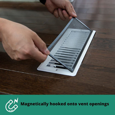 Magnetic Floor Register Filter Mesh Screen For Dust Prevention