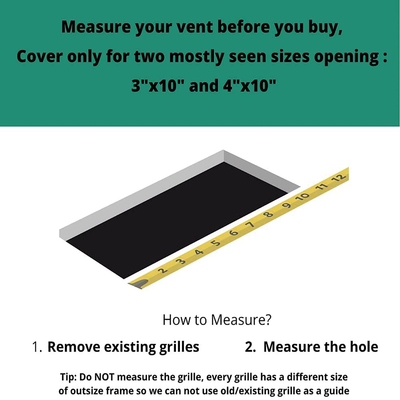 Magnetic Floor Register Filter Mesh Screen For Dust Prevention