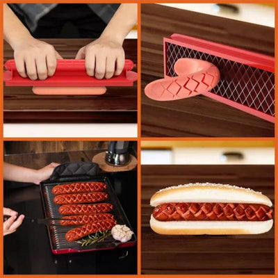 Hot Dog Cutter Easy Sausage Slicer For Perfect Portions