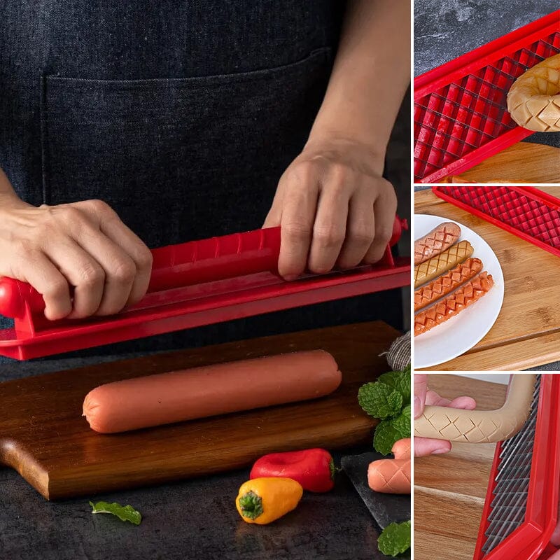 Hot Dog Cutter Easy Sausage Slicer For Perfect Portions
