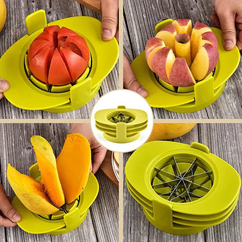 SliceMaster Pro 4 In 1 Fruit And Vegetable Slicer Precise Cutting