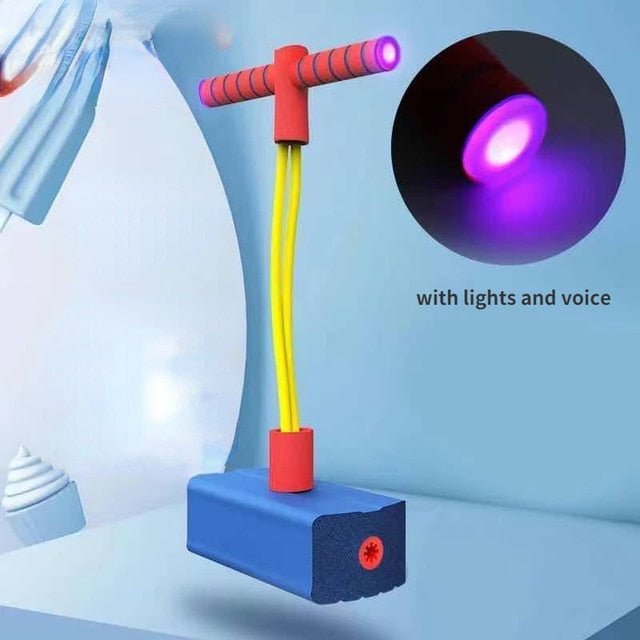 Foam Pogo Stick Kids Fitness Sensory Balance Jump Toy