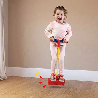 Foam Pogo Stick Kids Fitness Sensory Balance Jump Toy