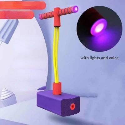 Foam Pogo Stick Kids Fitness Sensory Balance Jump Toy
