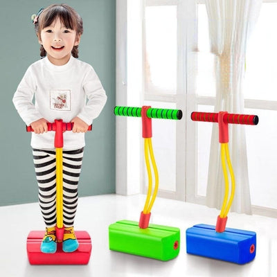 Foam Pogo Stick Kids Fitness Sensory Balance Jump Toy