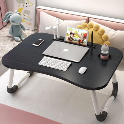 Foldable Laptop Desk For Work Study Portable Adjustable Table