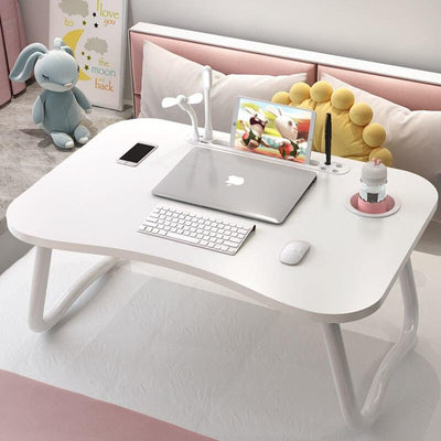 Foldable Laptop Desk For Work Study Portable Adjustable Table