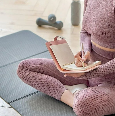 Foldable Yoga Mat Thick Travel Mat For Pilates Meditation Workouts