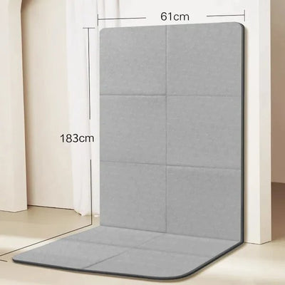 Foldable Yoga Mat Thick Travel Mat For Pilates Meditation Workouts