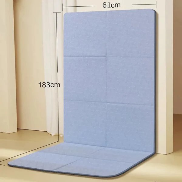 Foldable Yoga Mat Thick Travel Mat For Pilates Meditation Workouts