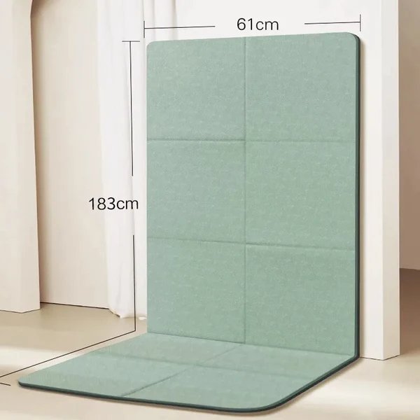 Foldable Yoga Mat Thick Travel Mat For Pilates Meditation Workouts
