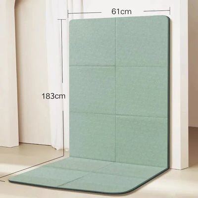 Foldable Yoga Mat Thick Travel Mat For Pilates Meditation Workouts