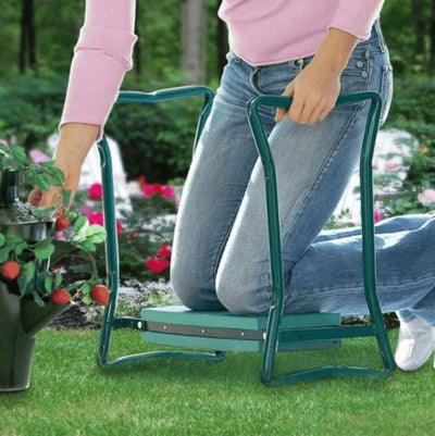 Folding Ergonomic Garden Kneeler And Seat Lightweight Sturdy Support