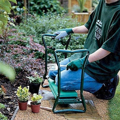 Folding Ergonomic Garden Kneeler And Seat Lightweight Sturdy Support