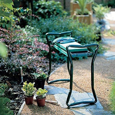 Folding Ergonomic Garden Kneeler And Seat Lightweight Sturdy Support