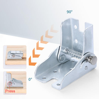 90 Degree Durable Self-Locking Folding Hinge For Smooth Operation