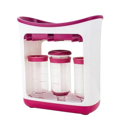 Baby Food Maker Station With Storage Bags For Infant Meals