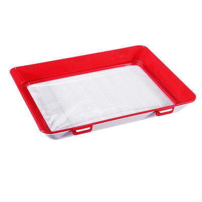 Food Preservation Tray Stackable Reusable Container With Plastic Lid