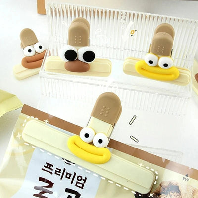 Food Sealing Clips Moisture Proof Snack Tea Bag Sealers