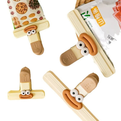Food Sealing Clips Moisture Proof Snack Tea Bag Sealers