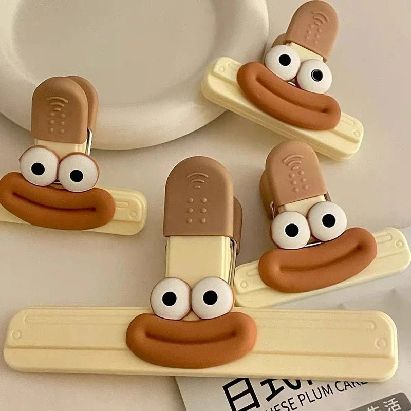 Food Sealing Clips Moisture Proof Snack Tea Bag Sealers