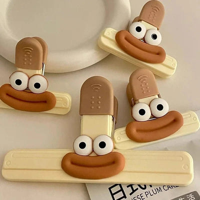 Food Sealing Clips Moisture Proof Snack Tea Bag Sealers