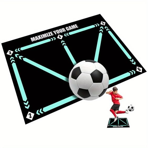 Football Training Mat For Speed Agility Ball Control Practice