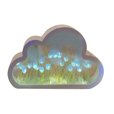 Forever Cloud DIY Tulip Night Light Decorative Table Lamp