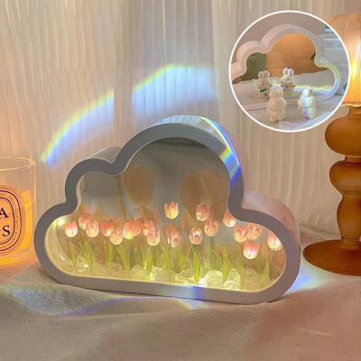 Forever Cloud DIY Tulip Night Light Decorative Table Lamp