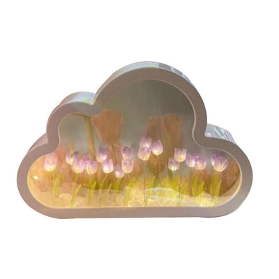 Forever Cloud DIY Tulip Night Light Decorative Table Lamp