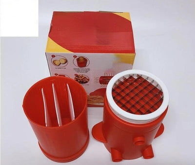 French Fry Potato Cutter 2 In 1 Easy Instant Home Kitchen Tool