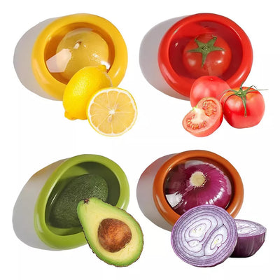 FreshSeal Silicone Produce Saver Pod For Fruit And Vegetable Storage