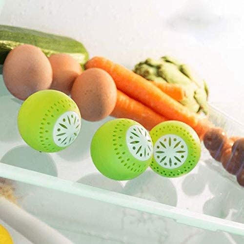 Fridge Moisture Absorber Balls 3-Pack With Activated Carbon For Freshness