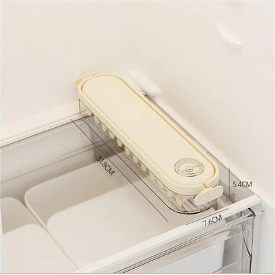 Fridge Storage Boxes With Lids Stackable Transparent Food Organizer
