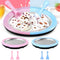 Fried Ice Cream Maker Pan Cat Shape Yogurt Plate With 2 Spatulas