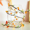Fruit And Flower String Lights Battery-Powered Copper Wire Garland Decor