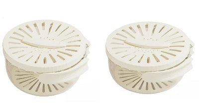 Foldable Fruit Drain Basket With Lid For Easy Vegetable Washing And Storage