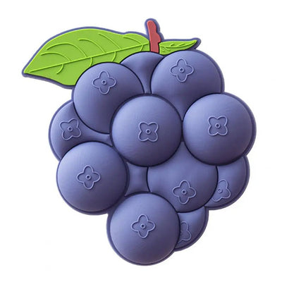 3D Fruit Fridge Magnets Acrylic Grape And Pea Suction Stickers