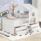 Full Size Loft Bed With Four Spacious Drawers And Storage