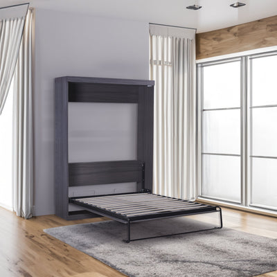 Full Size Murphy Bed With Wardrobe Drawers And Storage Cabinet