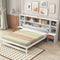 Full Size Platform Bed With Storage Headboard And Drawers