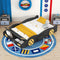 Full Size Race Car-Shaped Platform Bed With Wheels And Storage Drawers