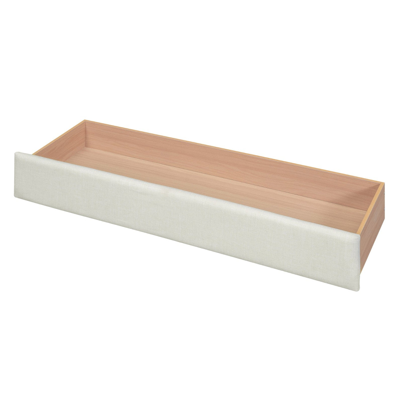 Full Size Upholstered Platform Bed With Large Storage Drawers