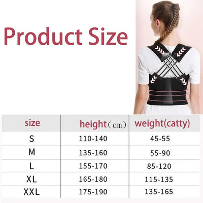 Adjustable Posture Corrector Belt For Spine Clavicle Support Vest