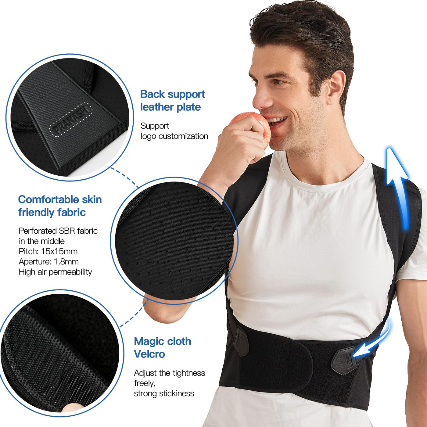 Adjustable Posture Corrector Belt For Spine Clavicle Support Vest