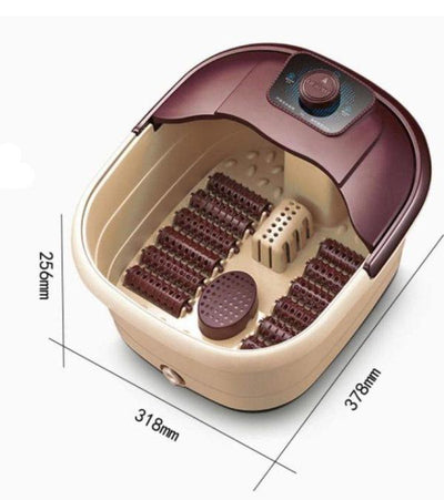 Heated Foot Bath Massager With Electric Heating Soaking Pedicure Tub